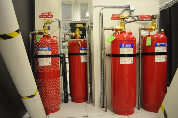 ระบบดับเพลิงอัตโนมัติด้วยแก๊ส (FM-200® Fire Suppression System)