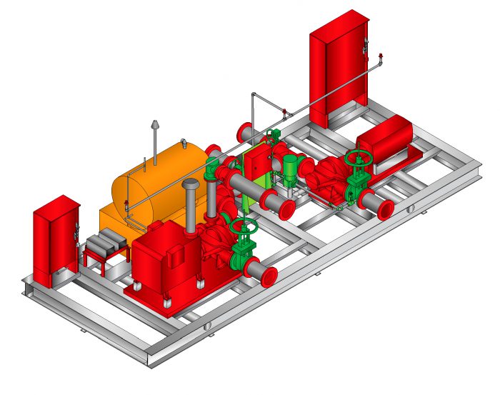 เครื่องสูบน้ำดับเพลิงแนวนอน และแนวตั้ง (Split Case Fire Pumps Horizontal and Vertical) - Image 13